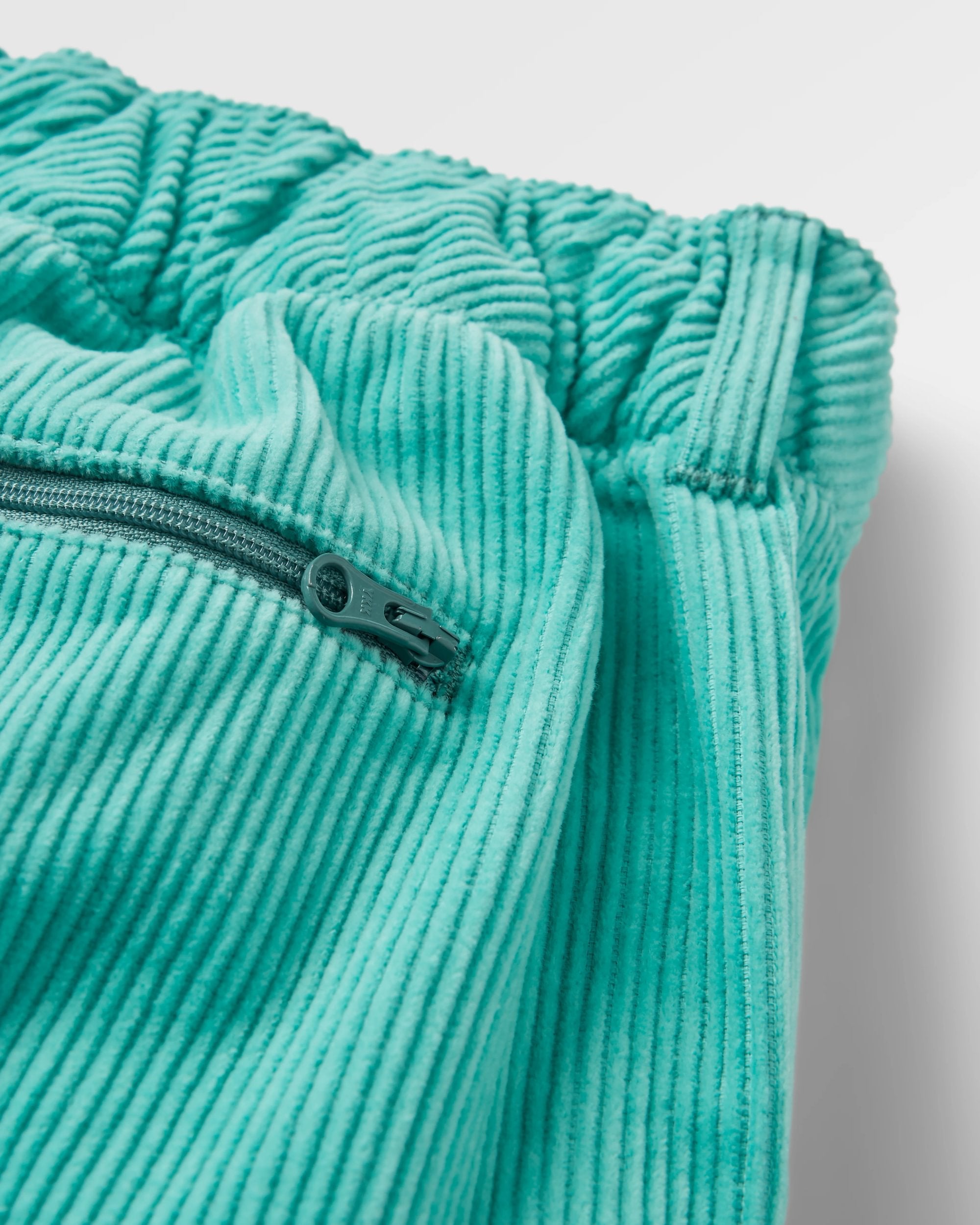 Avian Organic Cord Short - Aqua - Flatlay