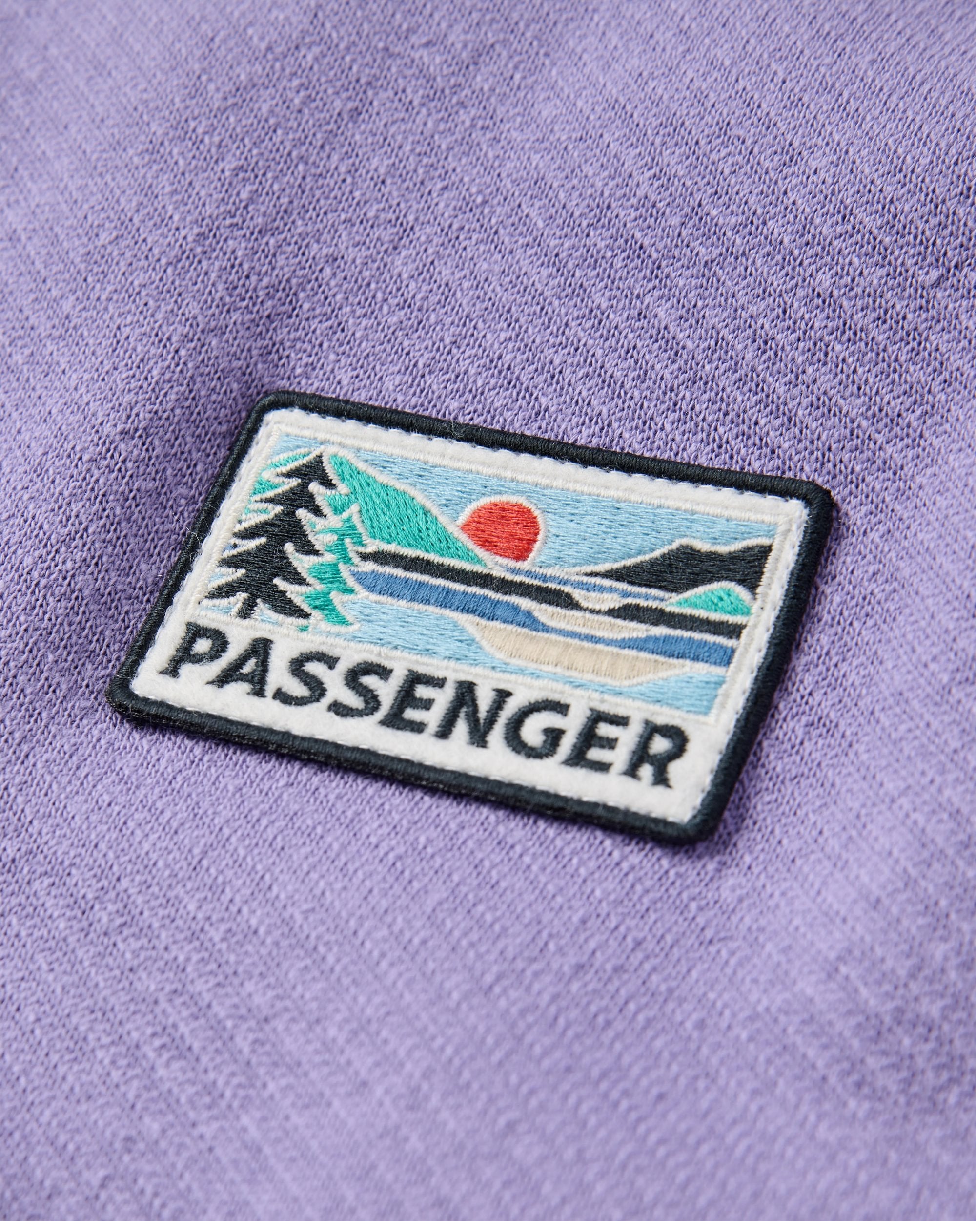 Sneak Sweatshirt - Retro Purple - Flatlay