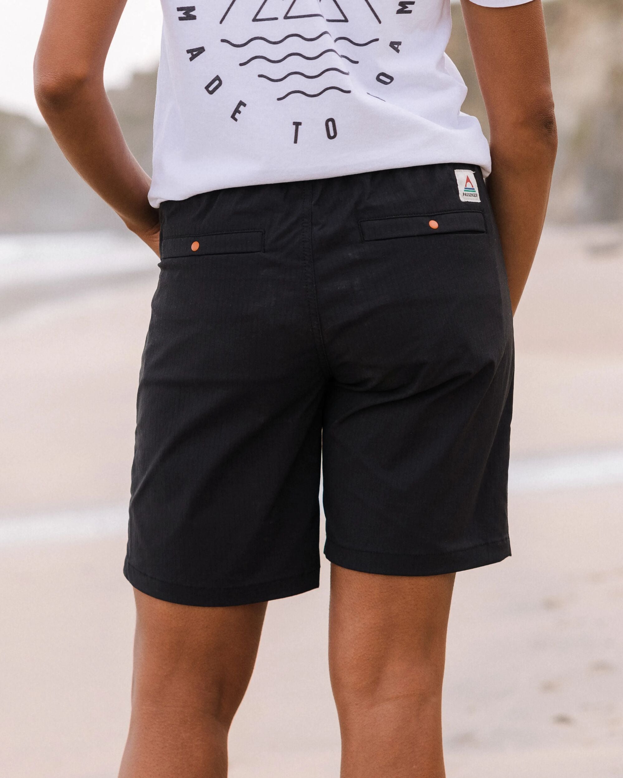 Hydrilla All Purpose Short - Black - Lifestyle