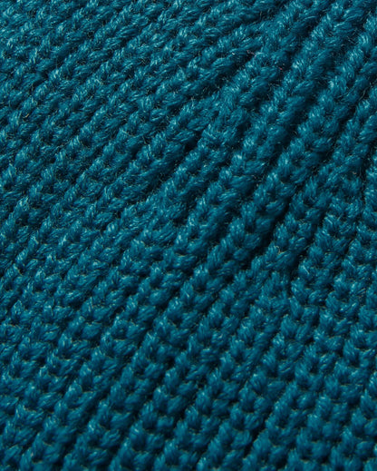 Compass Recycled Beanie - Shaded Spruce - Flatlay