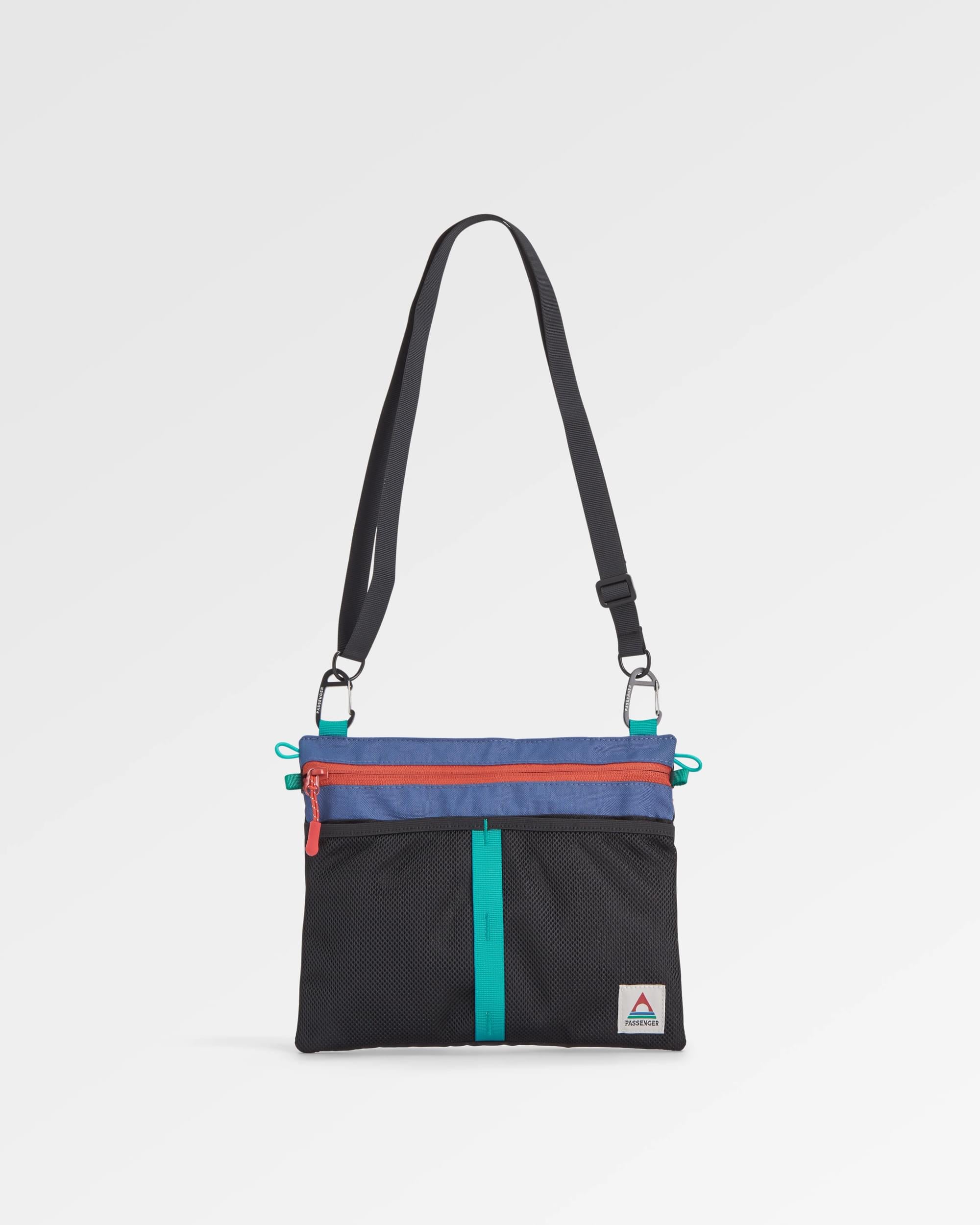 Waypoint Cross Body Bag - Black - Flatlay