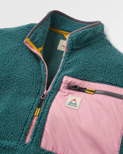 Ravi Sherpa Fleece - Mediterranean - Flatlay