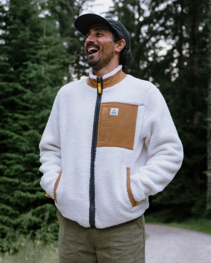 Trekker Deep-Pile Sherpa Fleece - Warm Ivory - Lifestyle