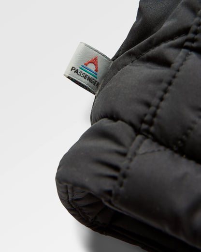 Hytte Recycled Fleece-lined Jacket - Black - Flatlay