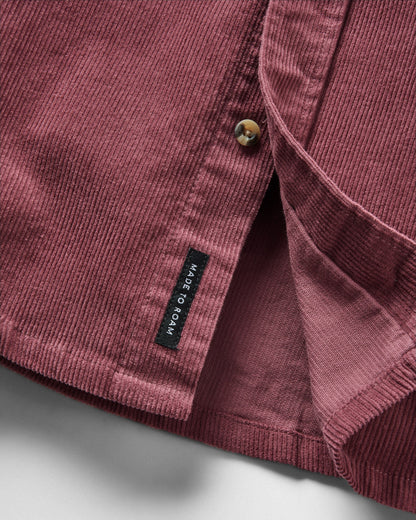 Backcountry Cord Shirt - Crushed Berry