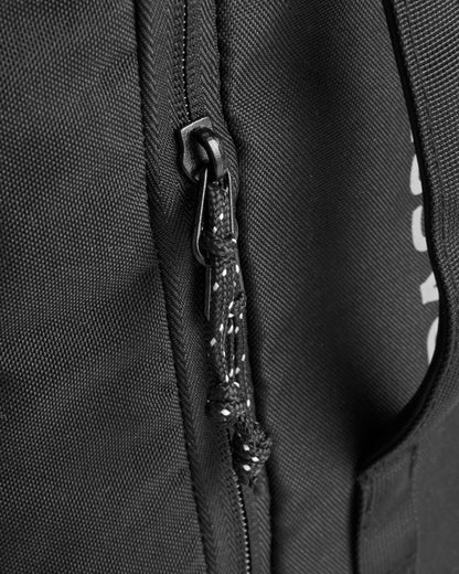 Stratos Duffel Backpack - Black - Flatlay