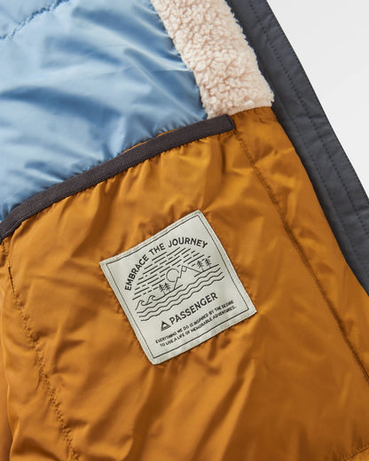 Lumi Insulated Parka - Golden Brown - Flatlay