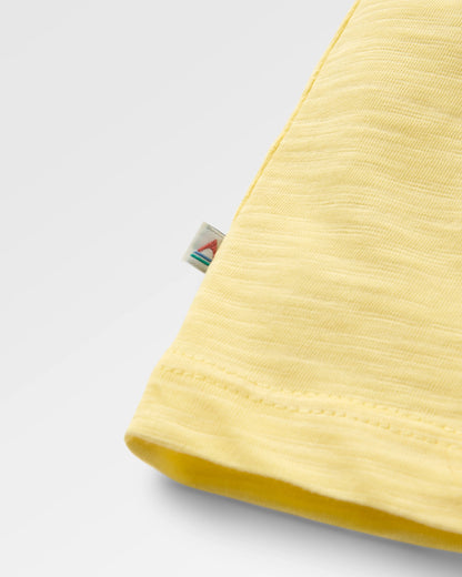 Daze Recycled Cotton T-Shirt - Sunlight - Flatlay