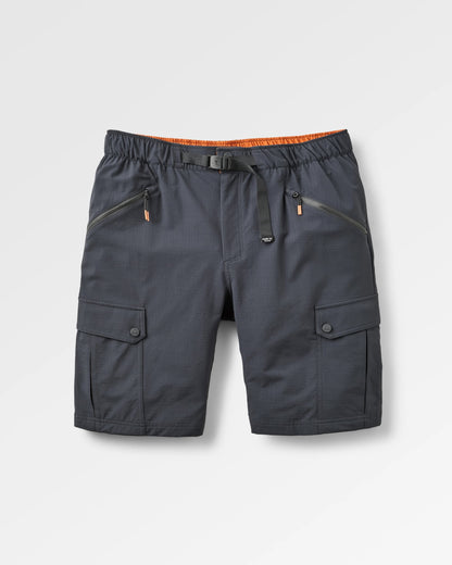 Stride Recycled Active Trail Short - Black - Flatlay