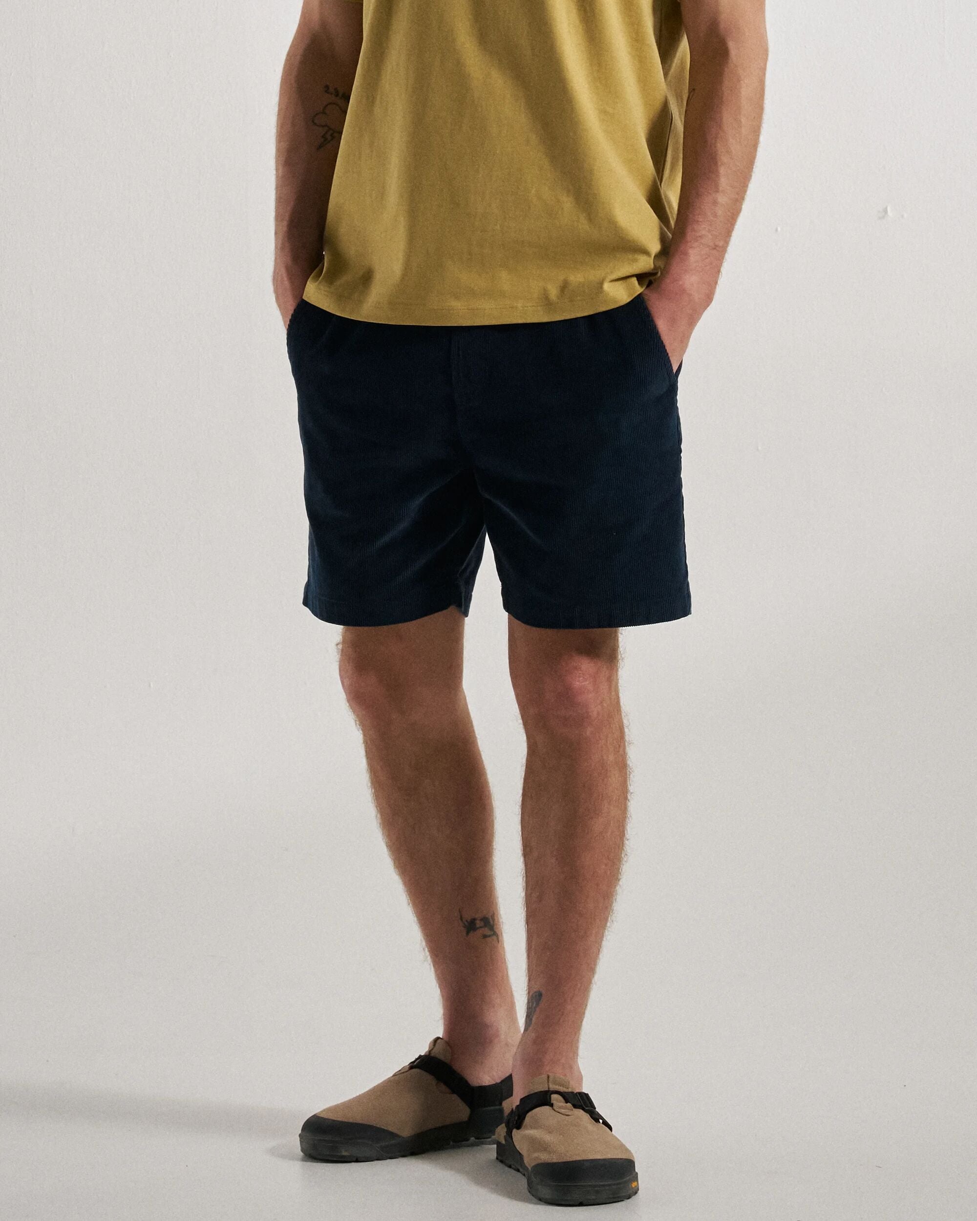 Drifter Cord Short Rich Navy – Passenger