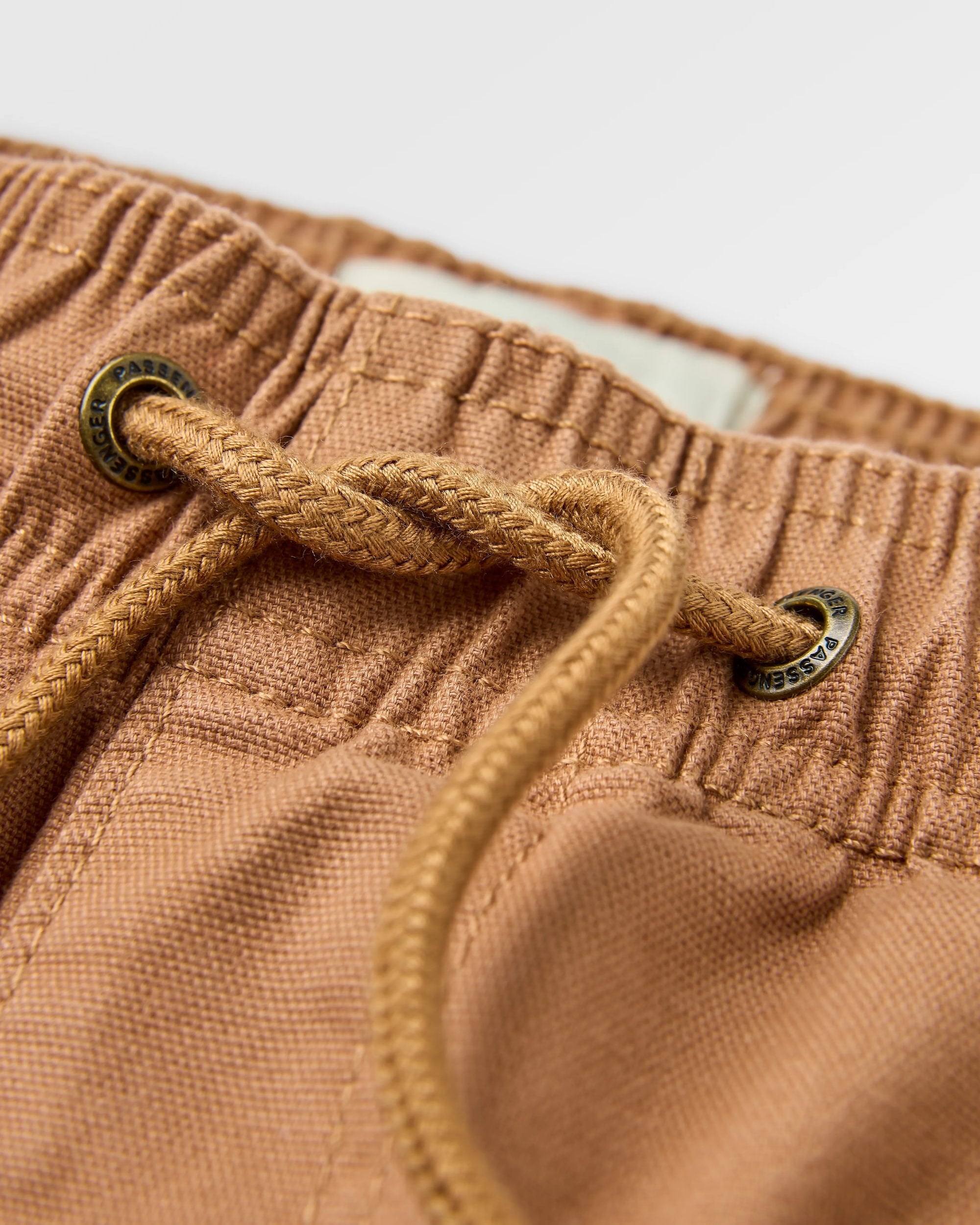 Drifter Organic Cotton Short - Toffee - Flatlay