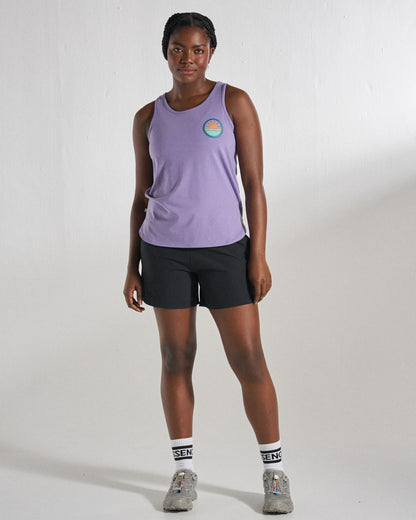 Chase The Light Drirelease® Active Vest - Purple Haze - Studio Model