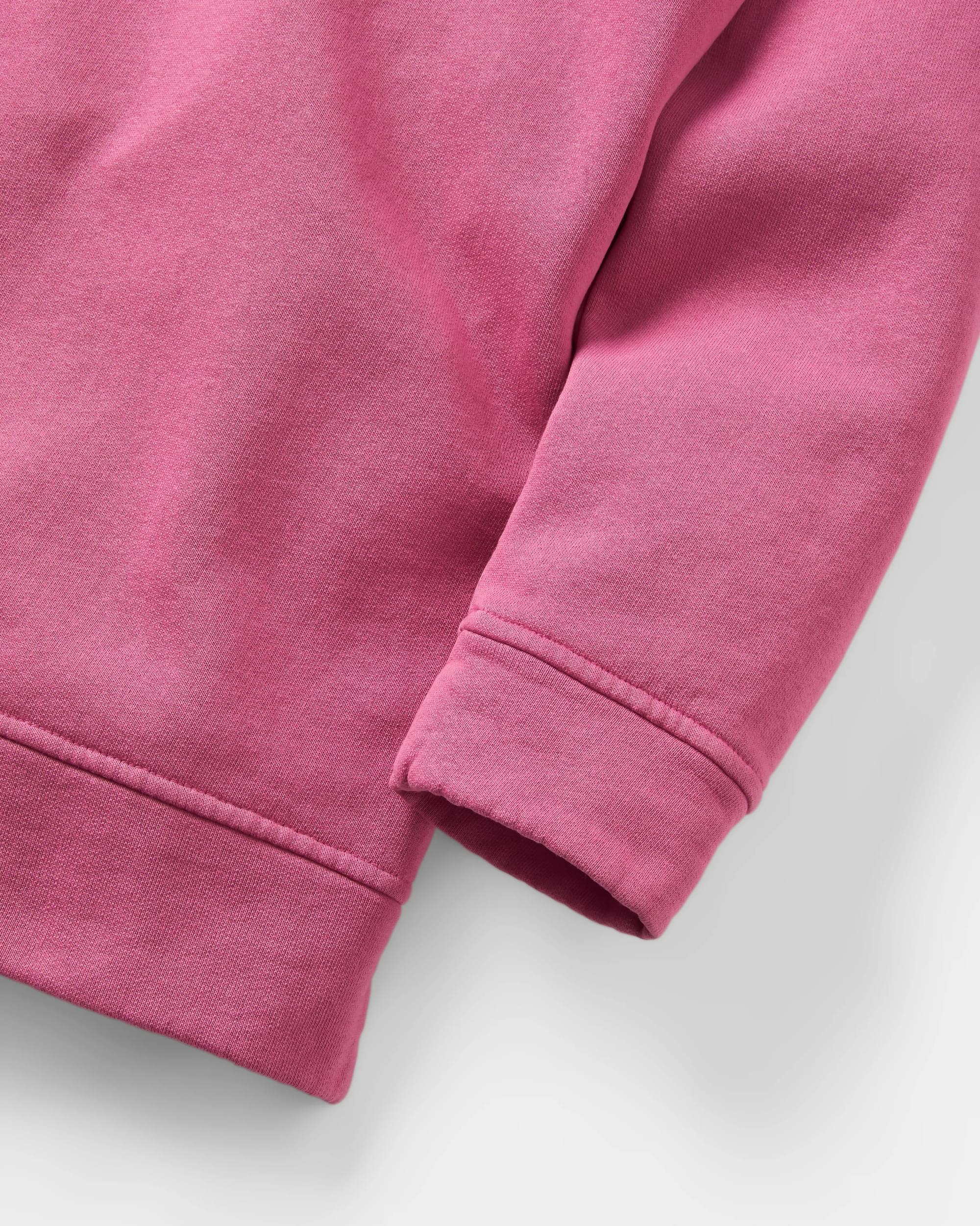 Outlook Recycled Cotton Hoodie - Mauve Haze - Flatlay