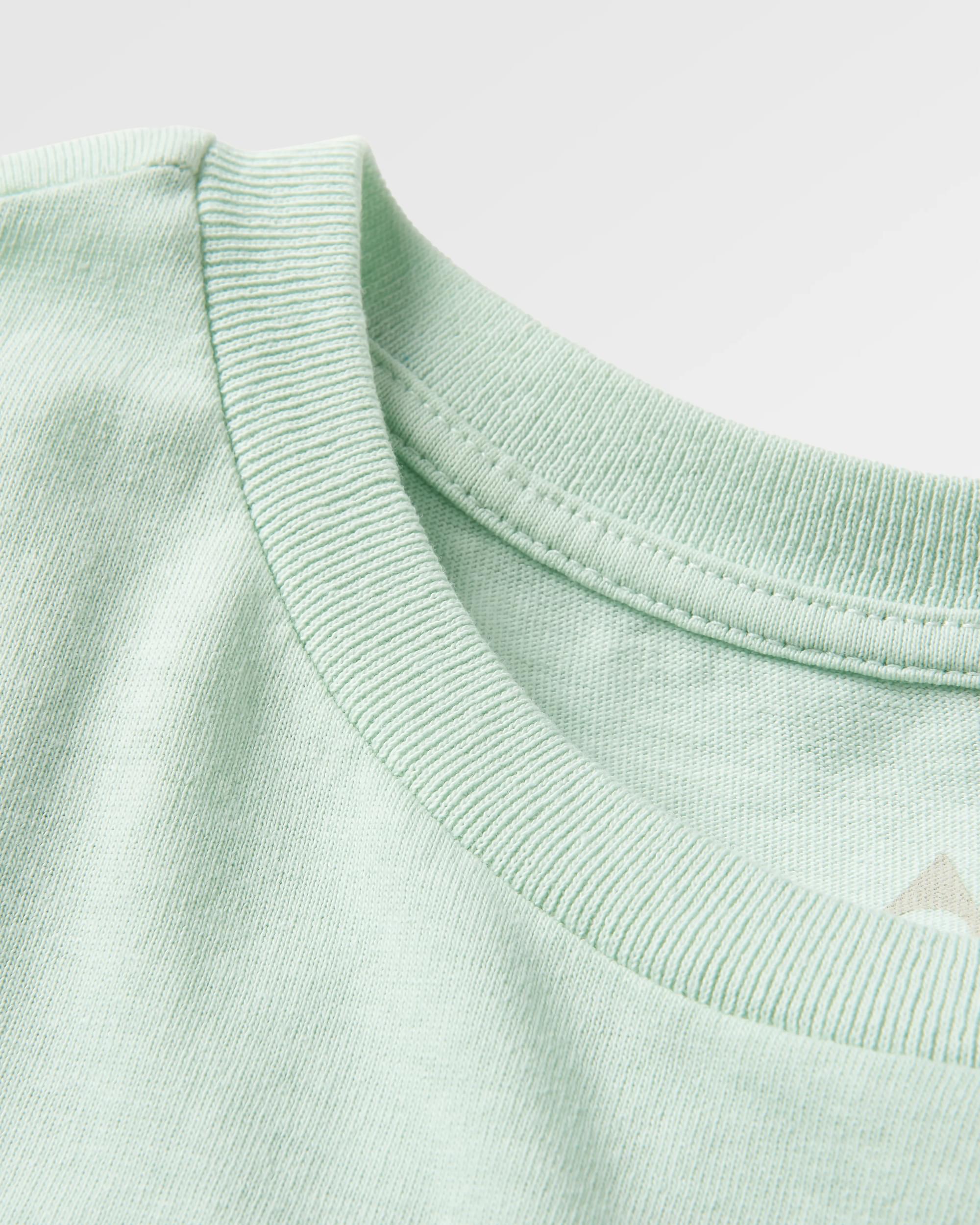 Golden Hour Recycled Cotton T-Shirt - Surf Spray - Flatlay