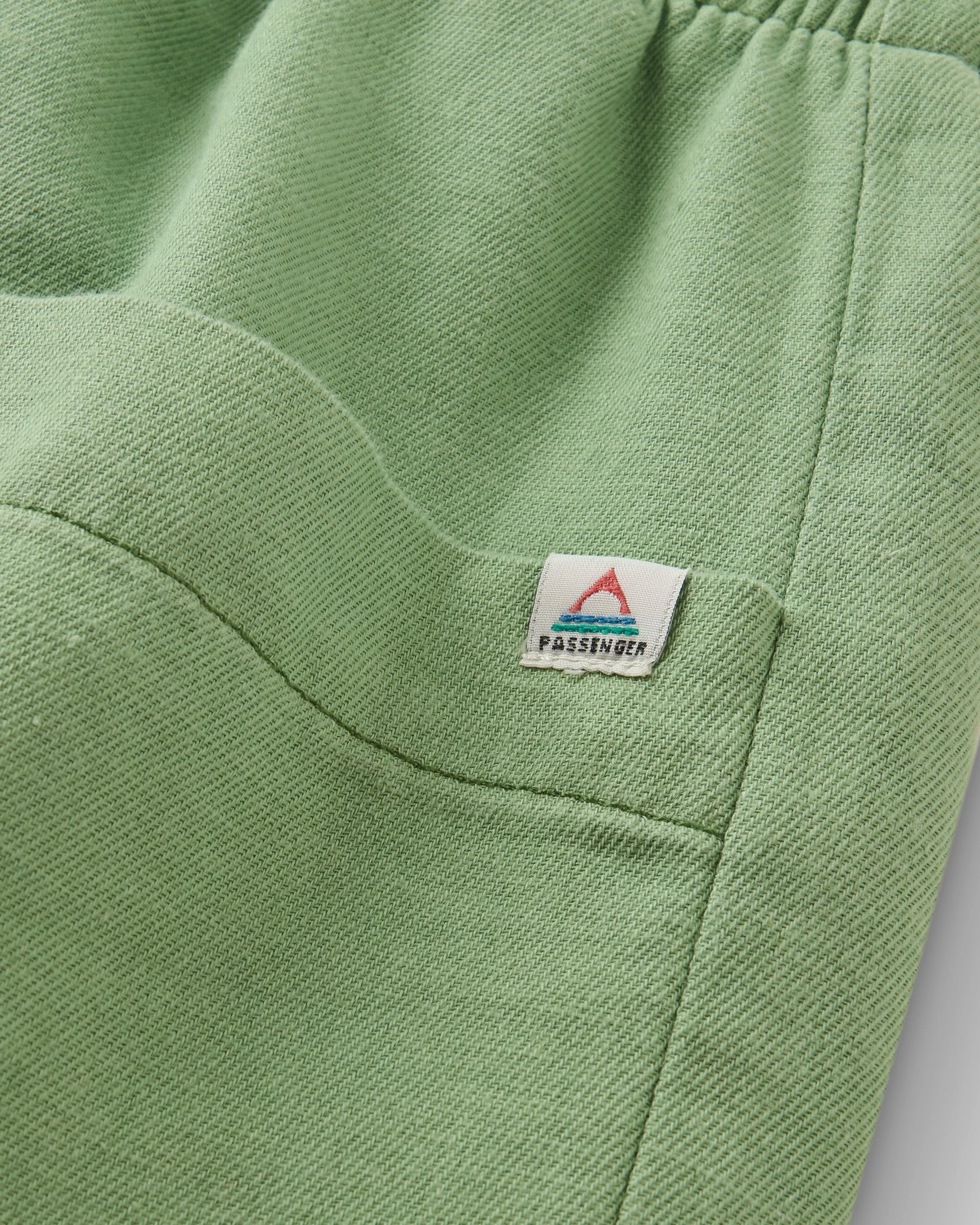 Whirl Lightweight Skort - Stem Green - Flatlay