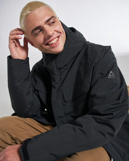 Explorer Waterproof Down Parka - Black - Studio Model
