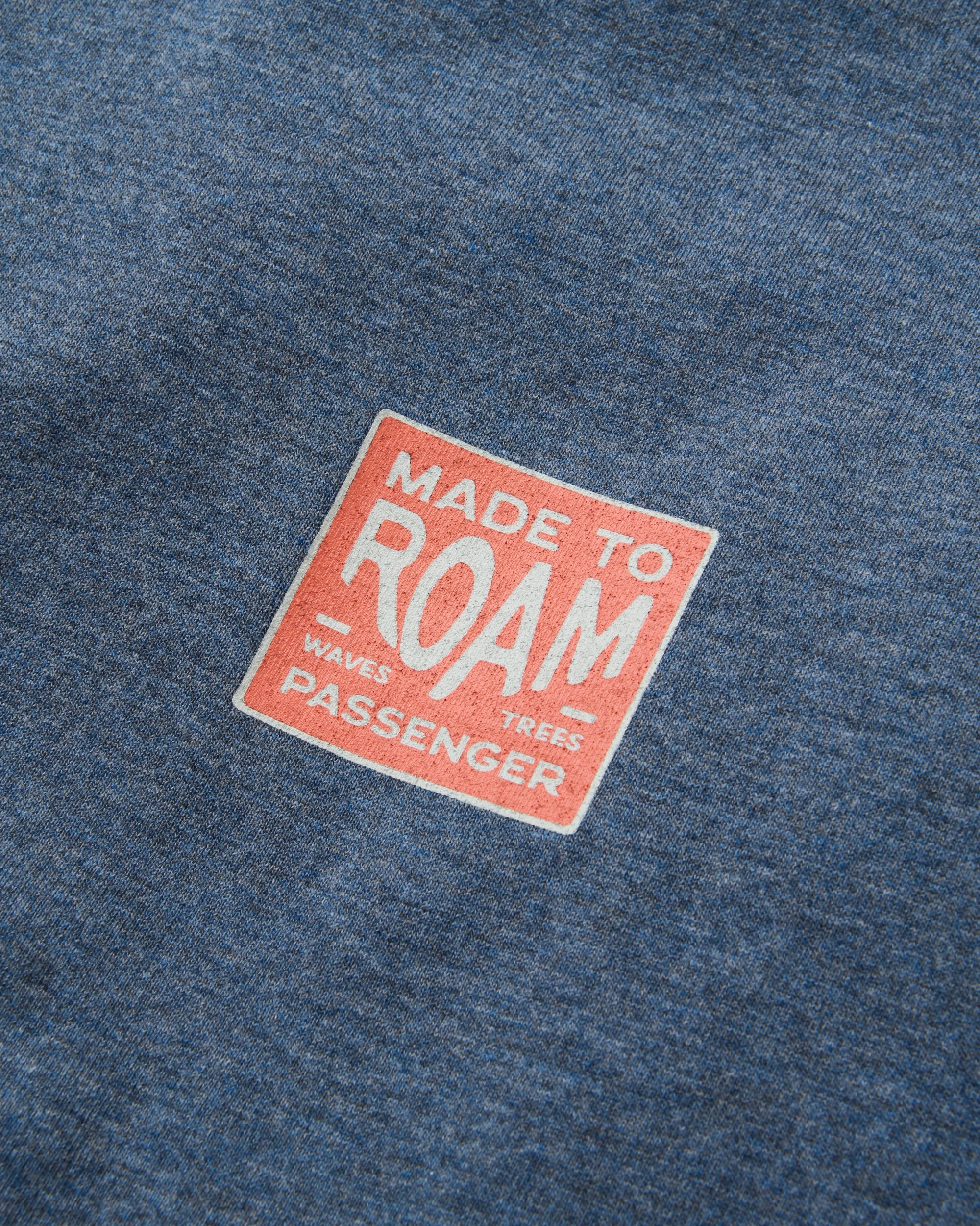Beechey T-Shirt - Rich Navy - Flatlay