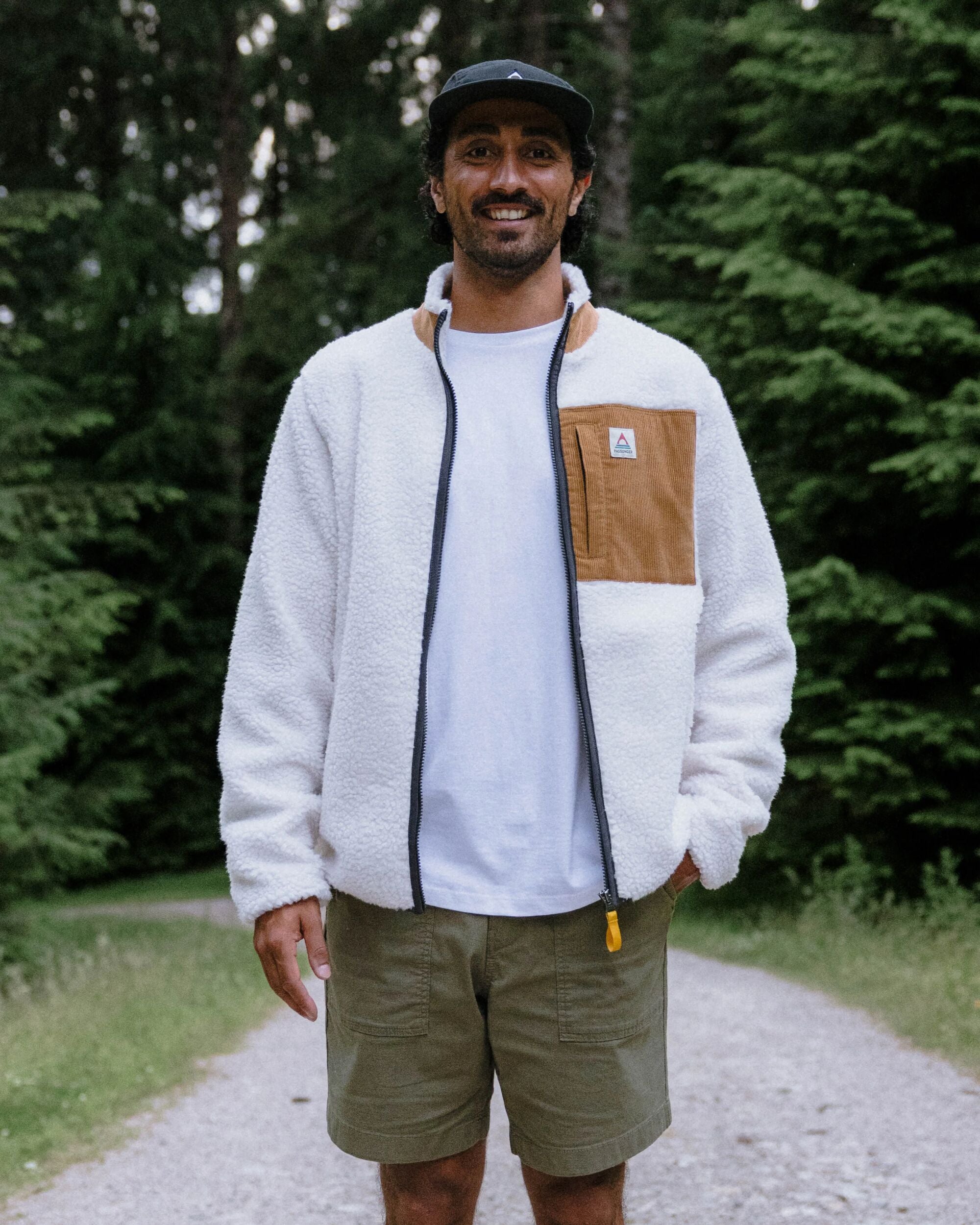 Trekker Deep-Pile Sherpa Fleece - Warm Ivory - Lifestyle