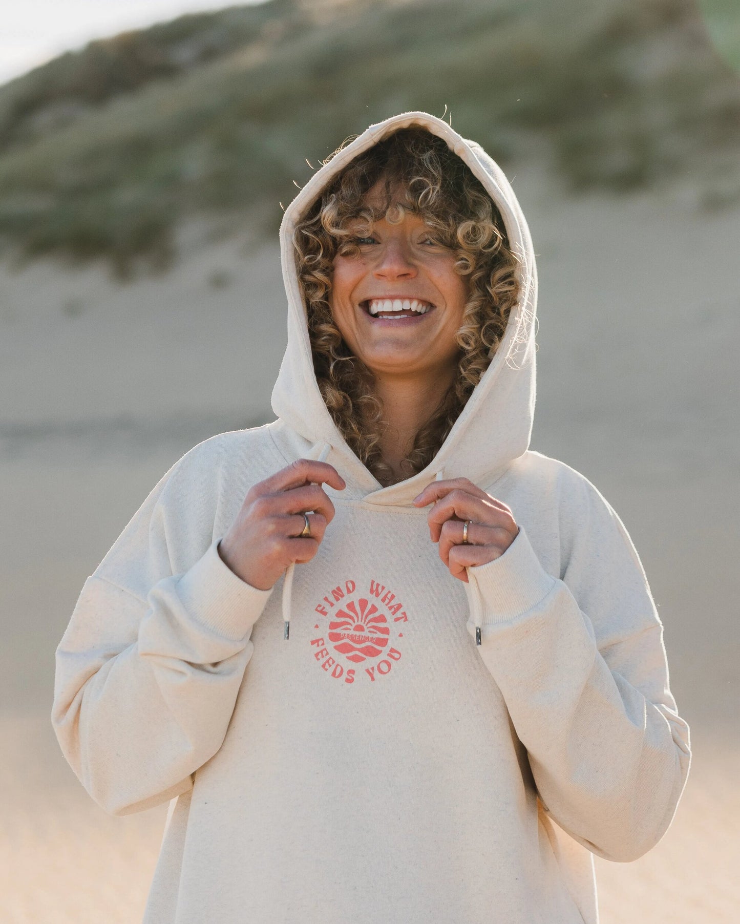 Discovery Recycled Cotton Hoodie - Milky Marl
