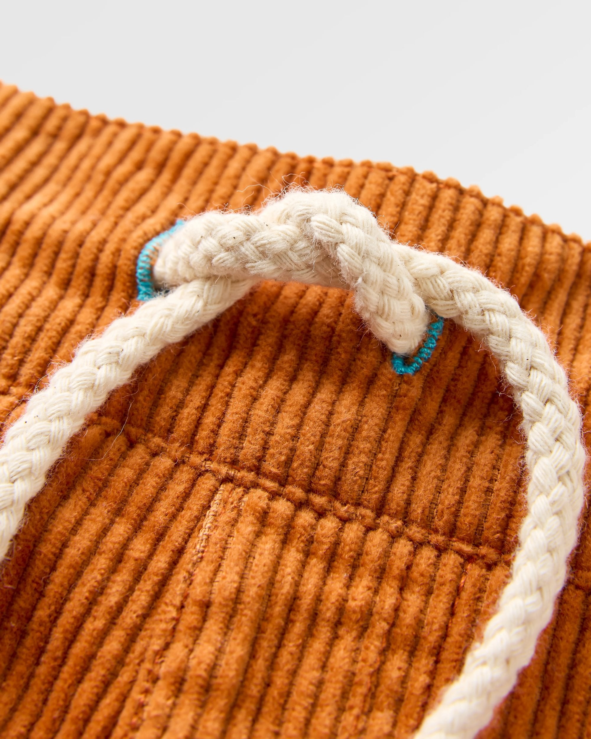 Avian Organic Cord Short - Sunset Orange - Flatlay