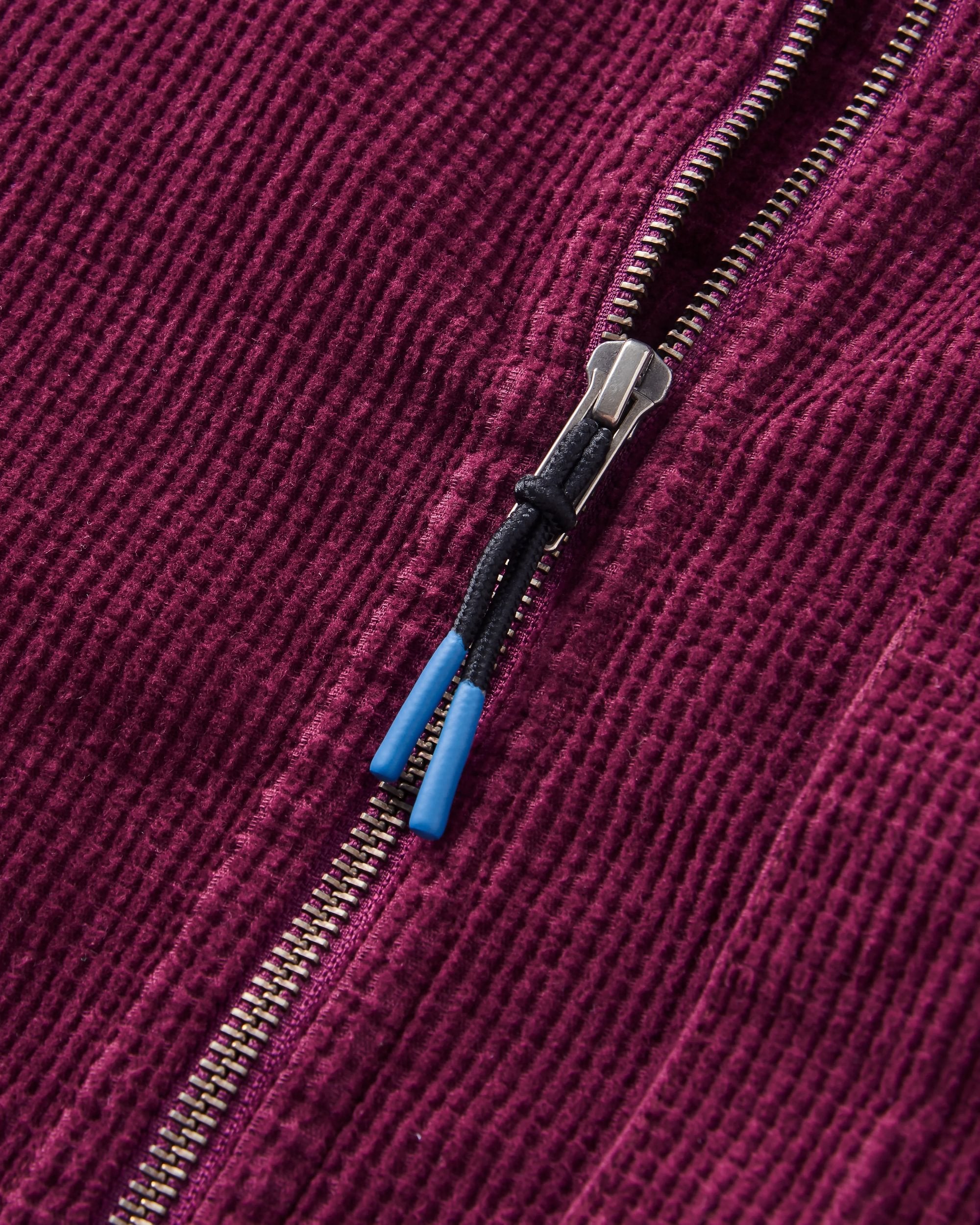 Harvest Organic Cotton Cord Overshirt - Fig - Flatlay