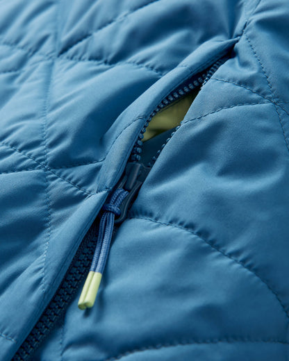 Base Recycled Thermore® Insulated Jacket - Khaki - Flatlay