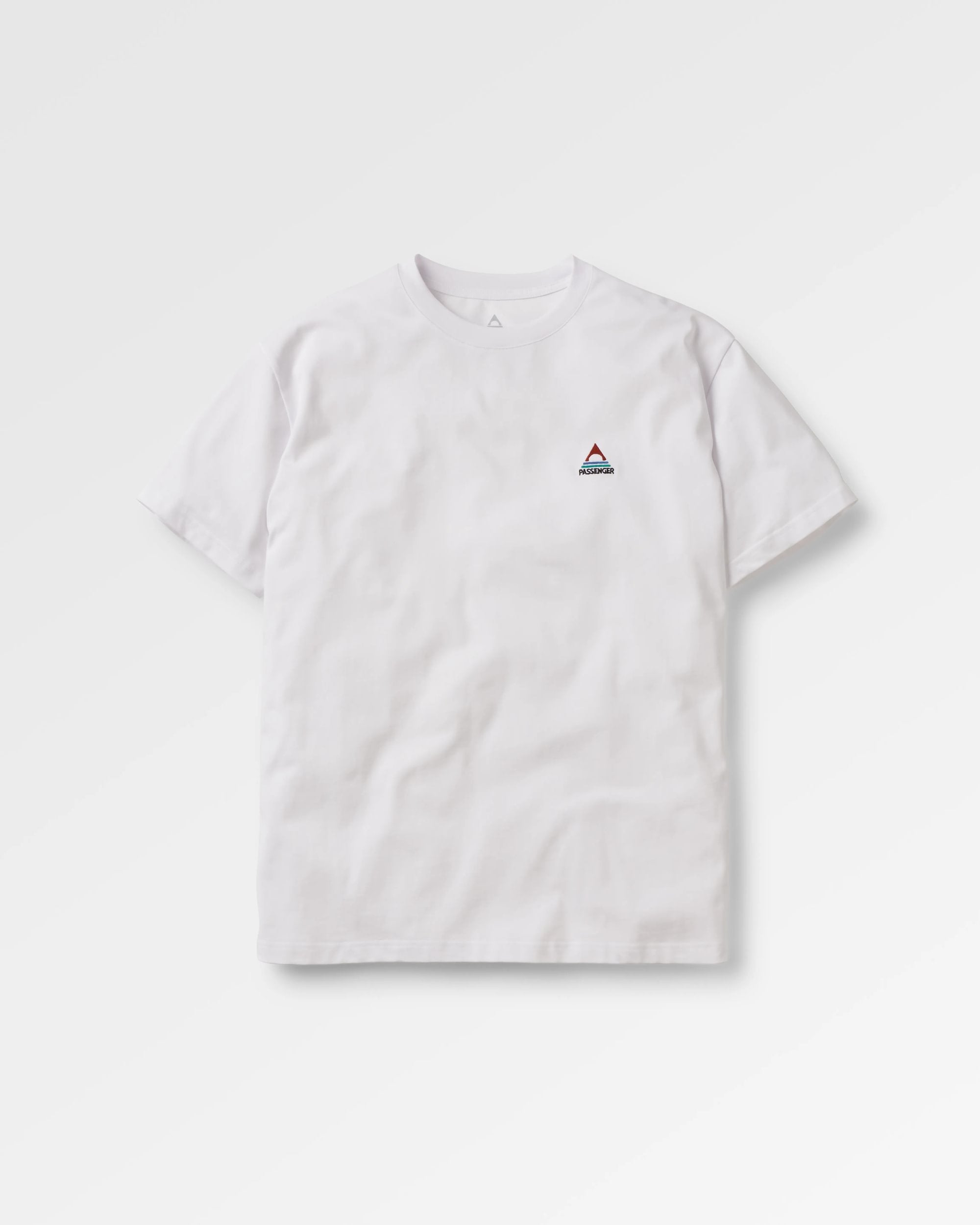 Vita Organic Relaxed Fit T-Shirt - White - Flatlay