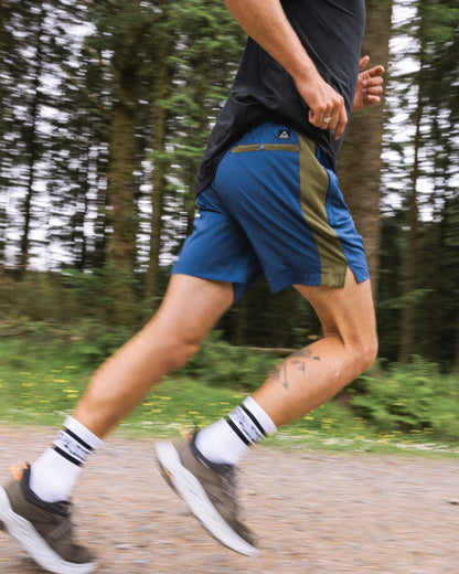 Swift Trail Short - Dark Denim - Lifestyle