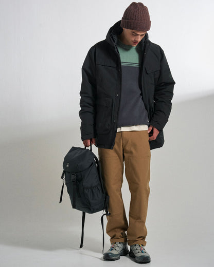 Explorer Waterproof Down Parka - Black - Studio Model