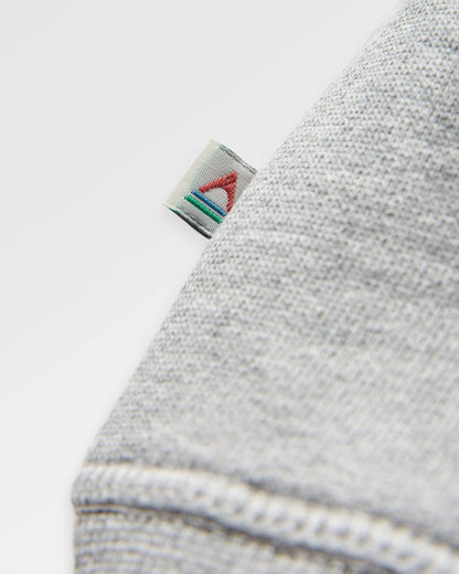 Odyssey Organic Cotton Hoodie - Grey Marl - Flatlay