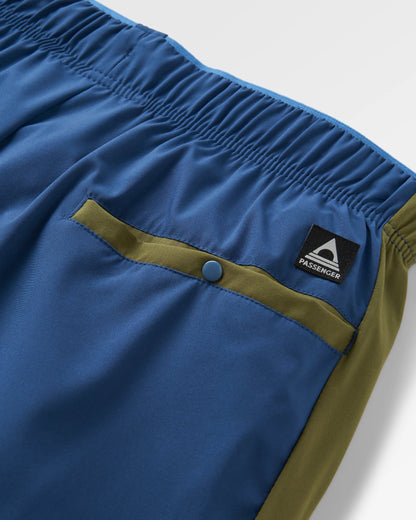 Swift Recycled Trail Short - Dark Denim - Flatlay