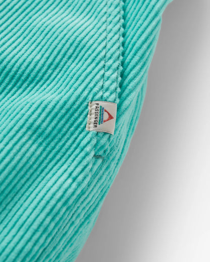 Avian Organic Cord Short - Aqua - Flatlay