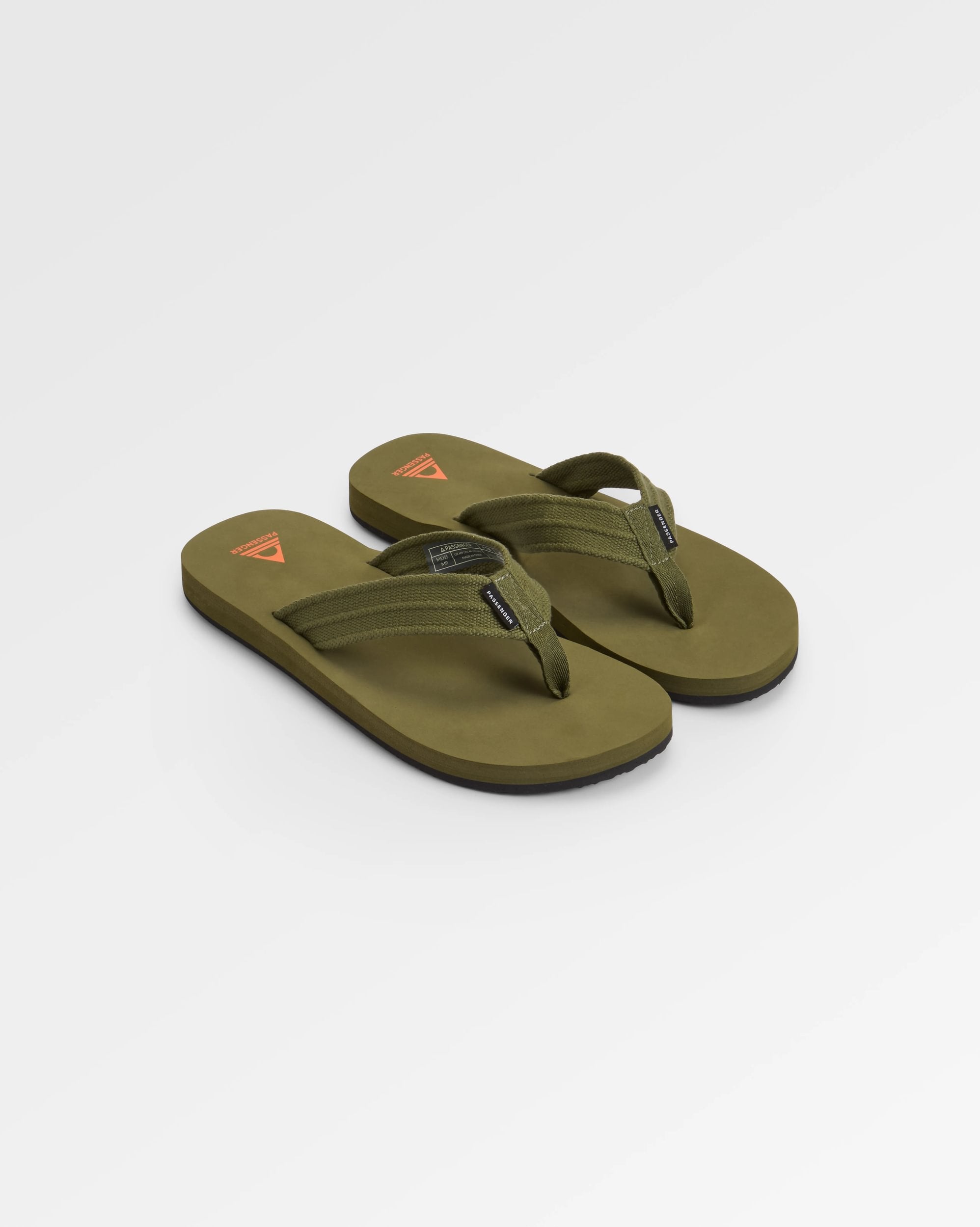 Santos Flip Flop - Khaki - Flatlay