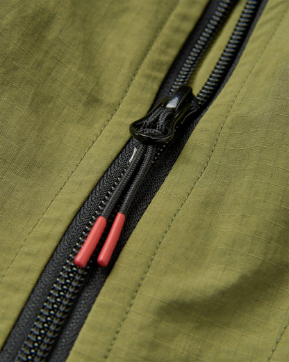 Seek Out Water Resistant Jacket - Khaki - Flatlay