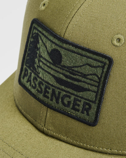 Roamer Mesh Trucker Cap - Khaki - Flatlay