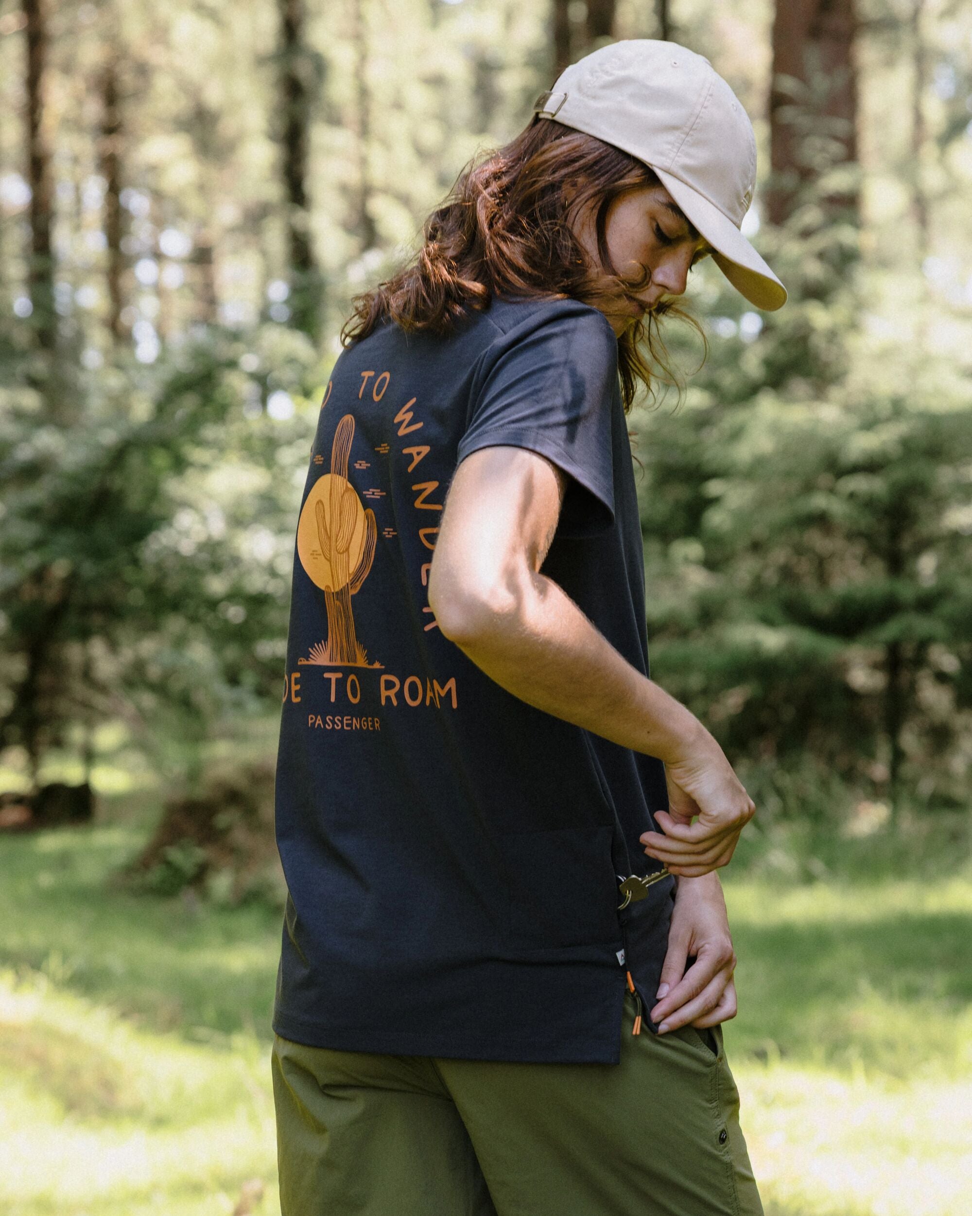 Ridescape Women's Drirelease® Active T-Shirt - Faded Black - Lifestyle