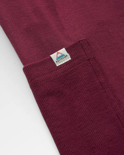 Day Dream Recycled Trouser - Fig - Flatlay