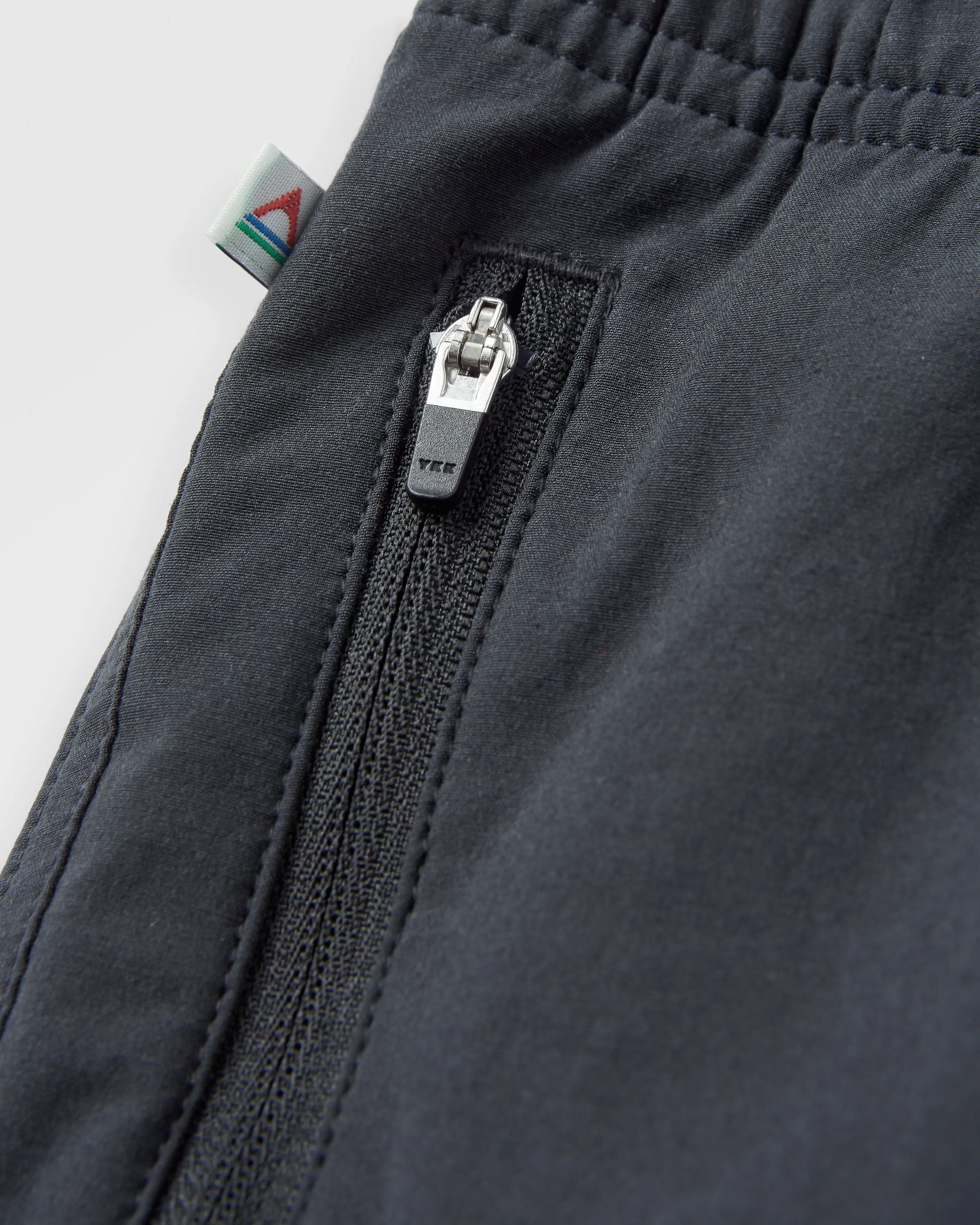 Traveller Organic All Purpose Short - Black - Flatlay