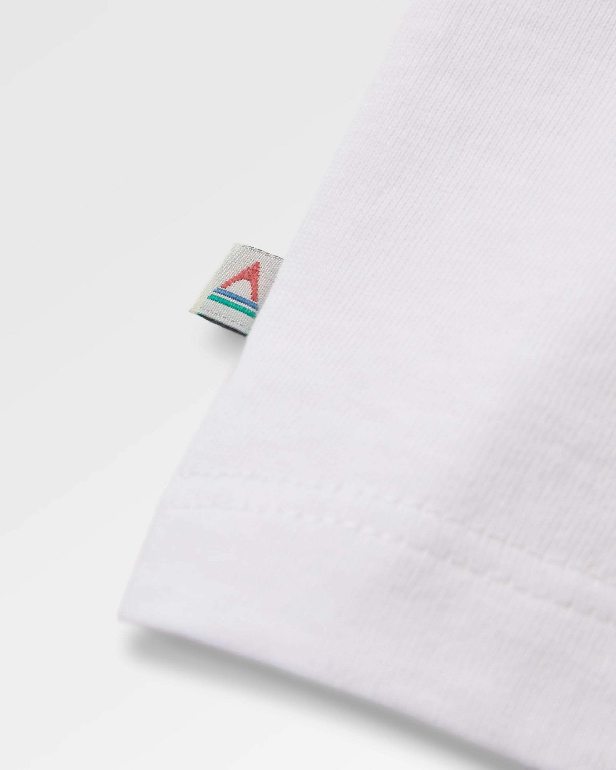 NWB Recycled Cotton T-Shirt - White - Flatlay