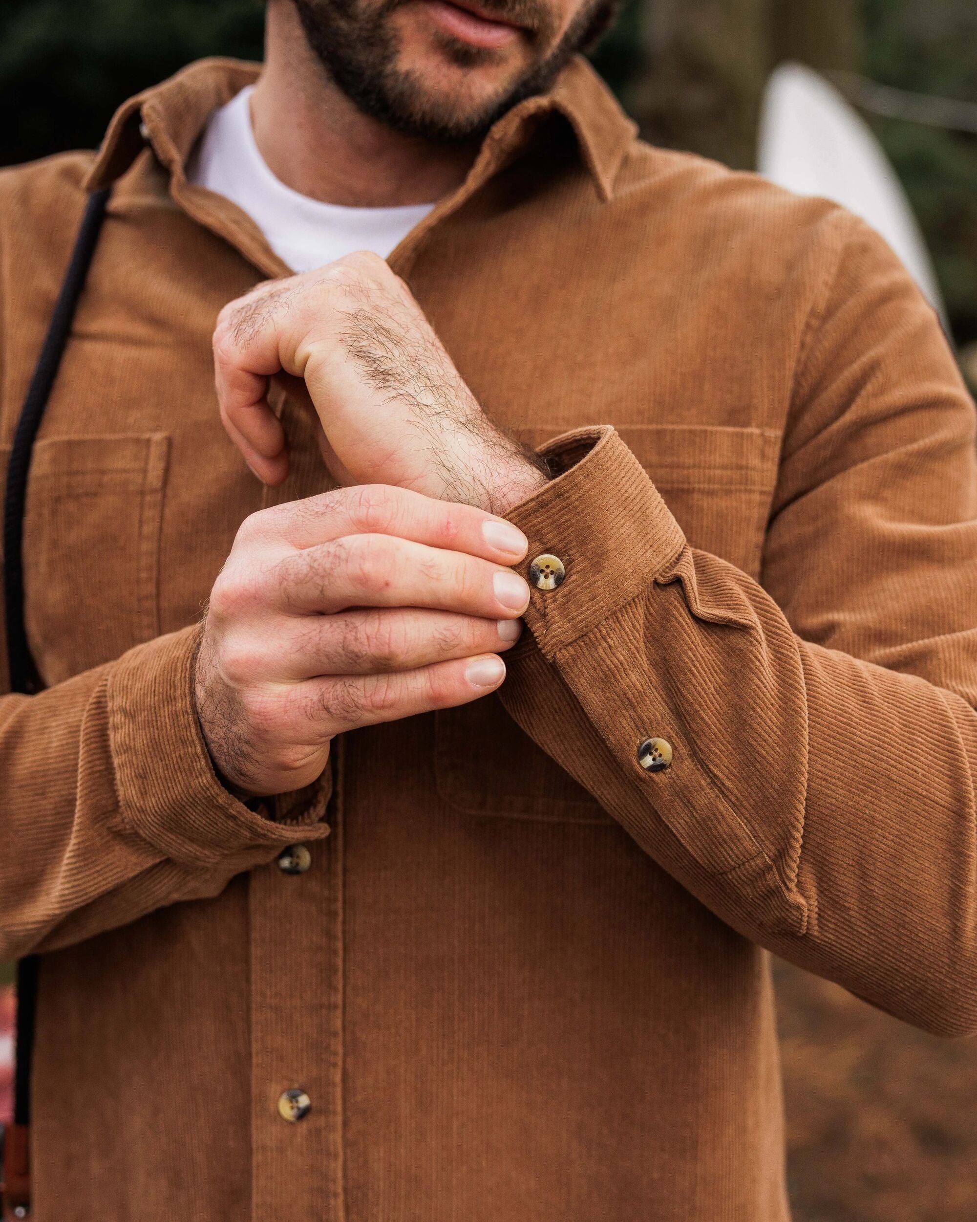 Backcountry Cord Shirt - Toffee - Lifestyle