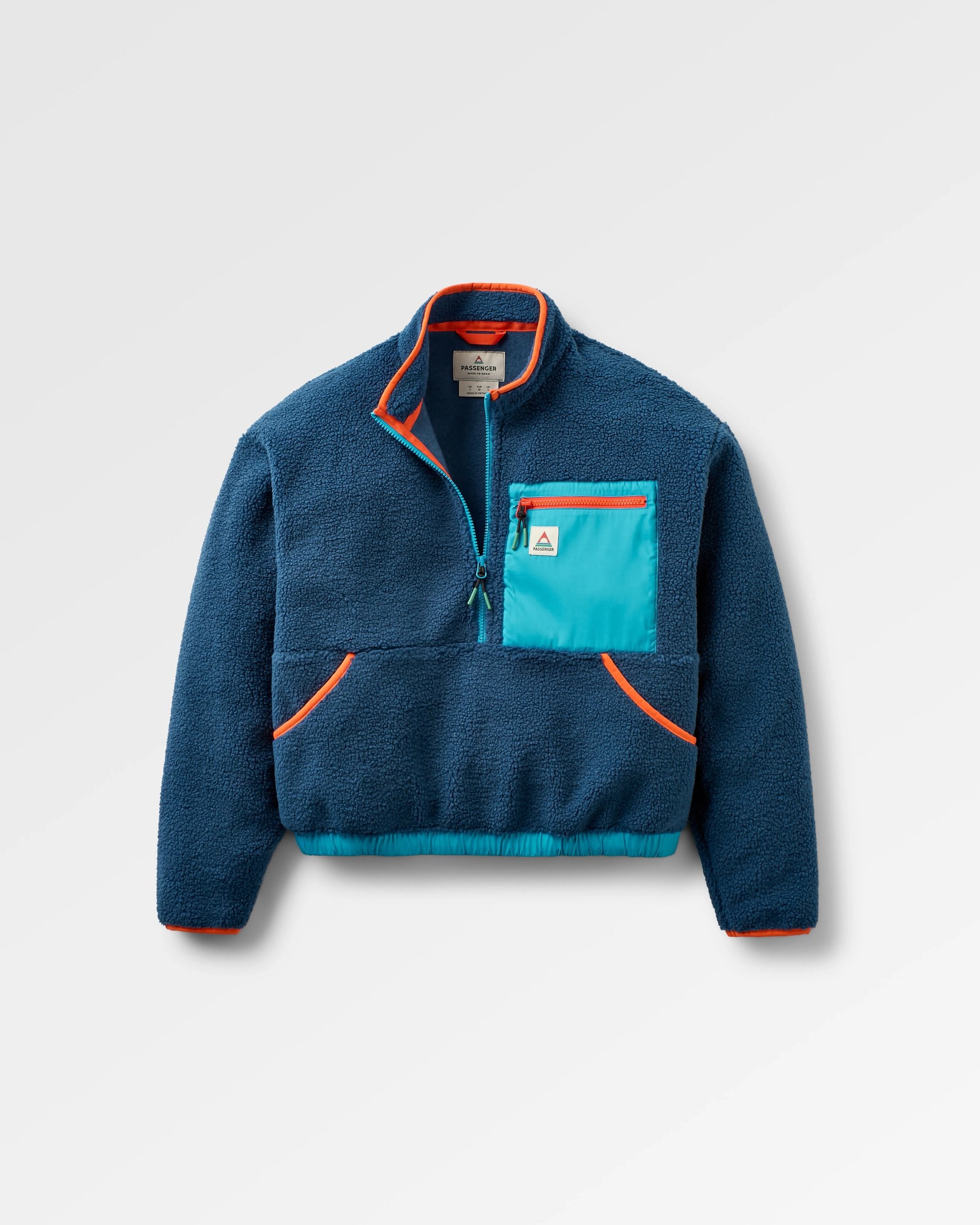 Ravi Sherpa Fleece Dark Denim – Passenger