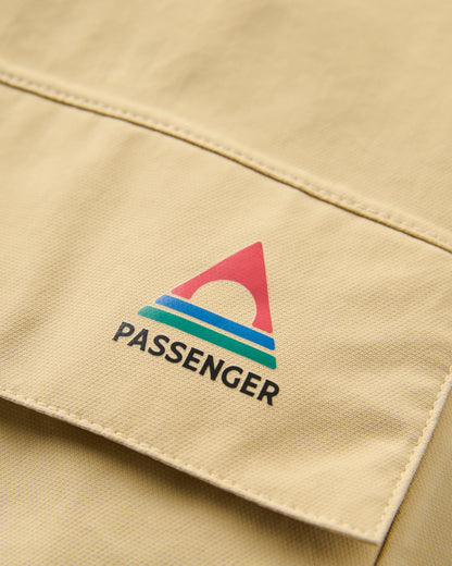 Serein Waterproof Parka - Faded Denim/Desert - Flatlay