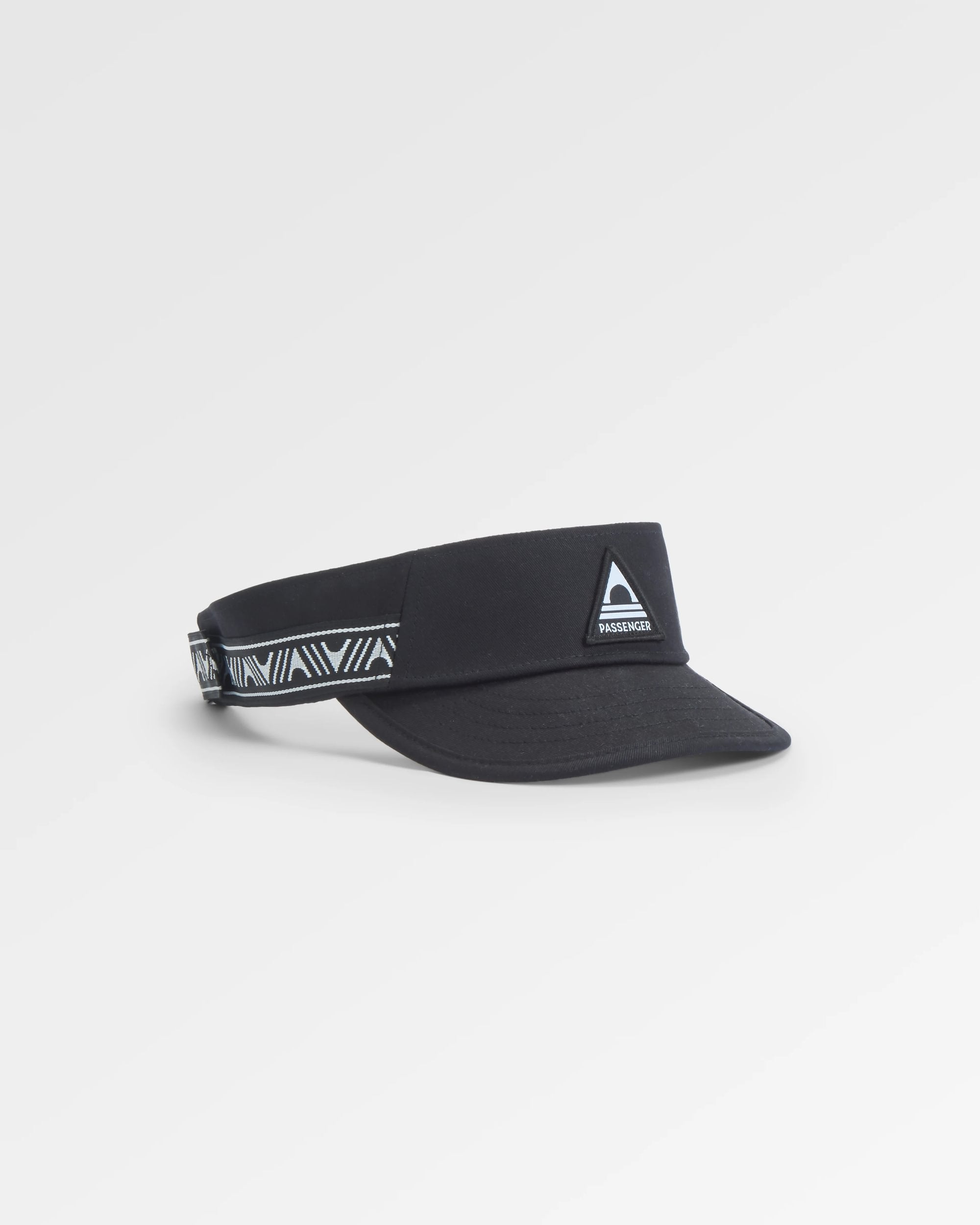 Trail Recycled Visor - Black - Flatlay