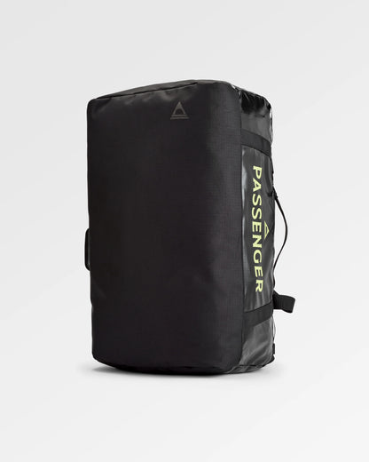 Roamer Recycled 80L Duffel Bag - Black - Flatlay