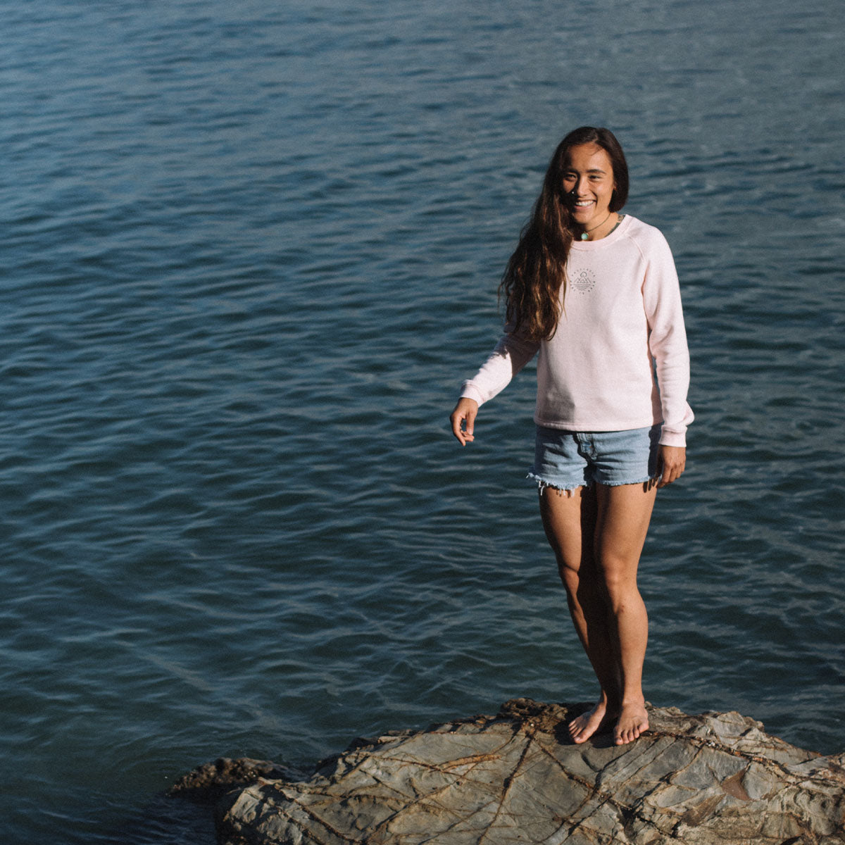 Remote Sweatshirt - Barely Pink