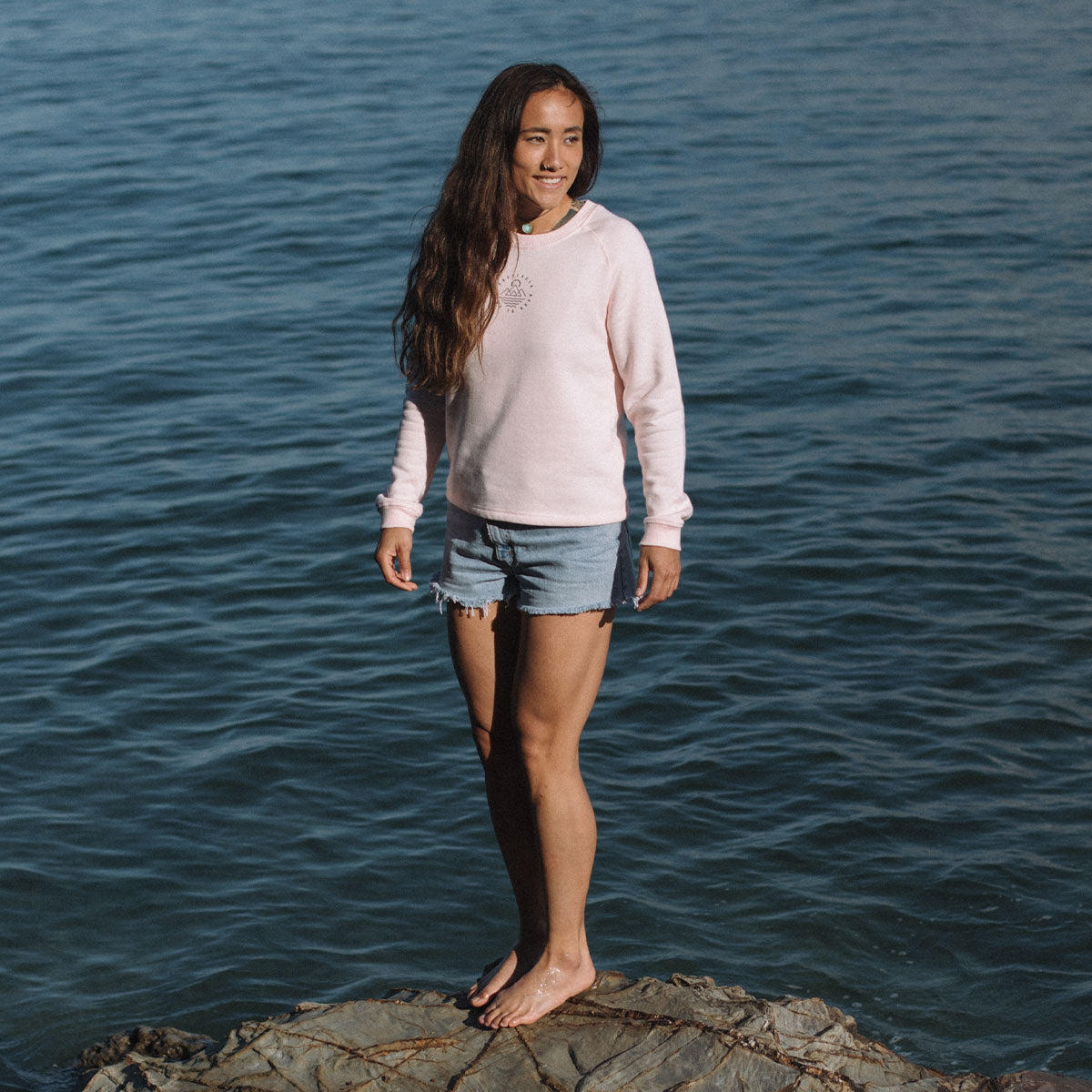 Remote Sweatshirt - Barely Pink