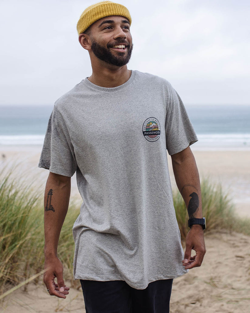Rio Ringer Recycled Cotton T Shirt Milky Marl