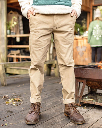 365 Organic Cotton Trouser Chinchilla