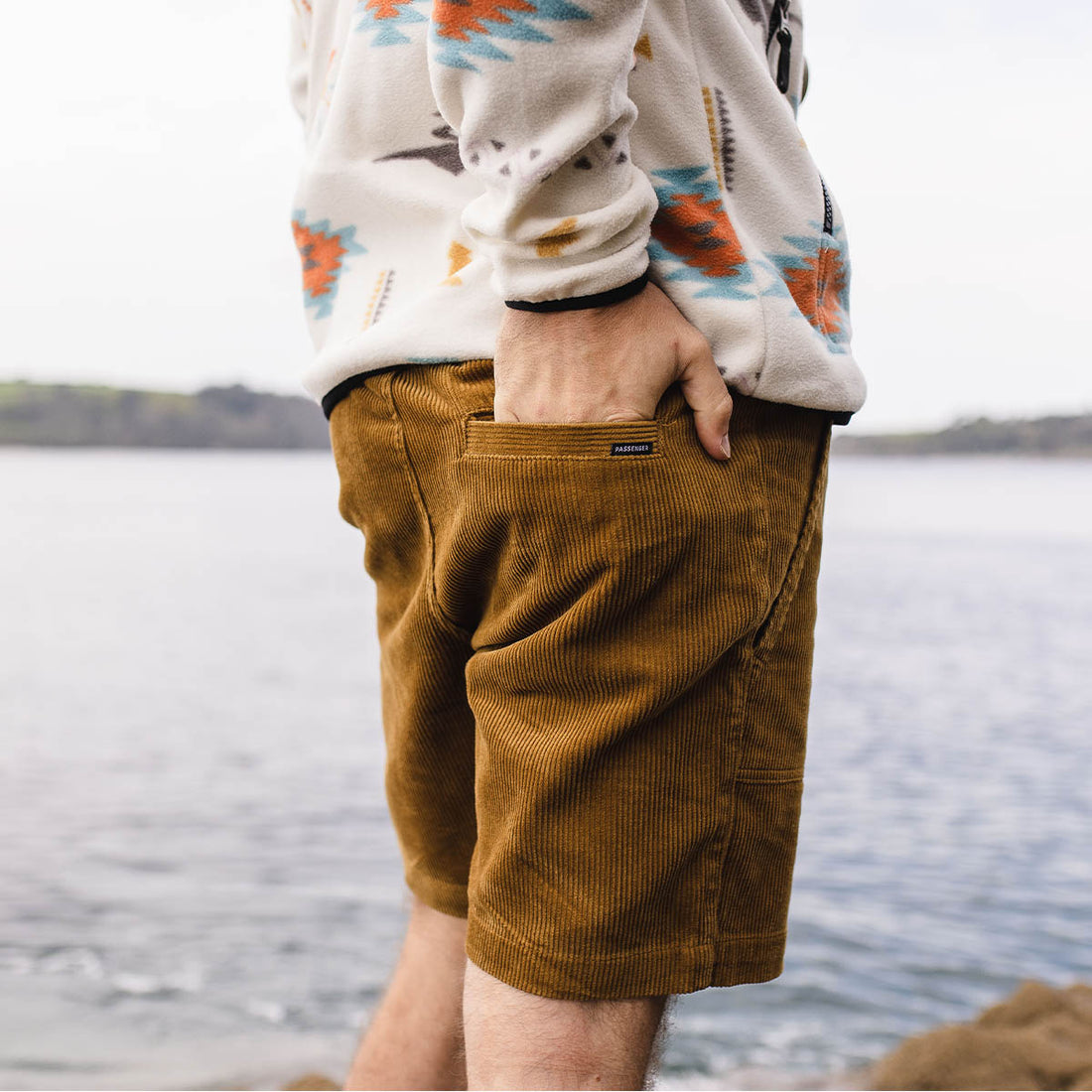 Topanga Organic Shorts Tapenade Passenger