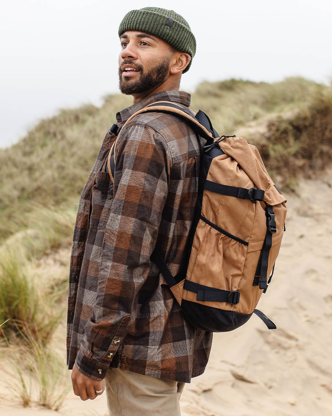 Male_Boondocker Recycled 26L Backpack - Golden Brown